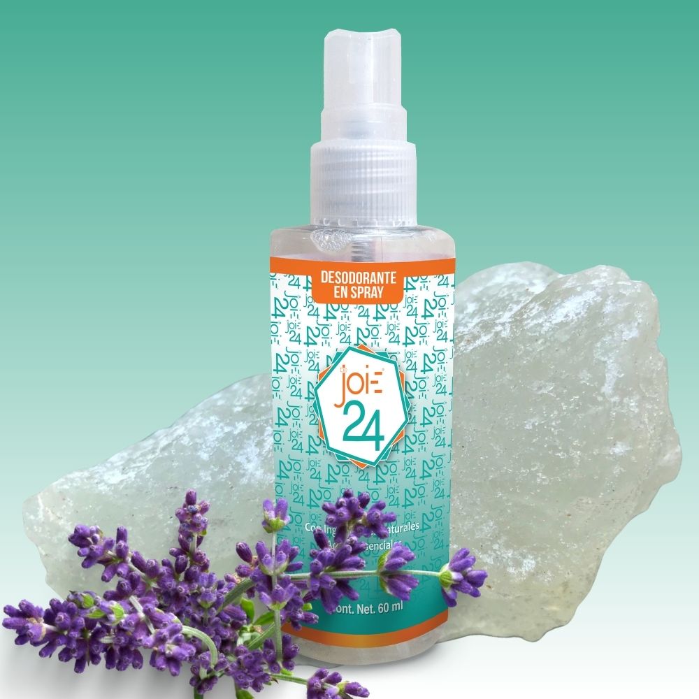 Joie 24 Desodorante Natural Unisex y Antibacterial en Spray