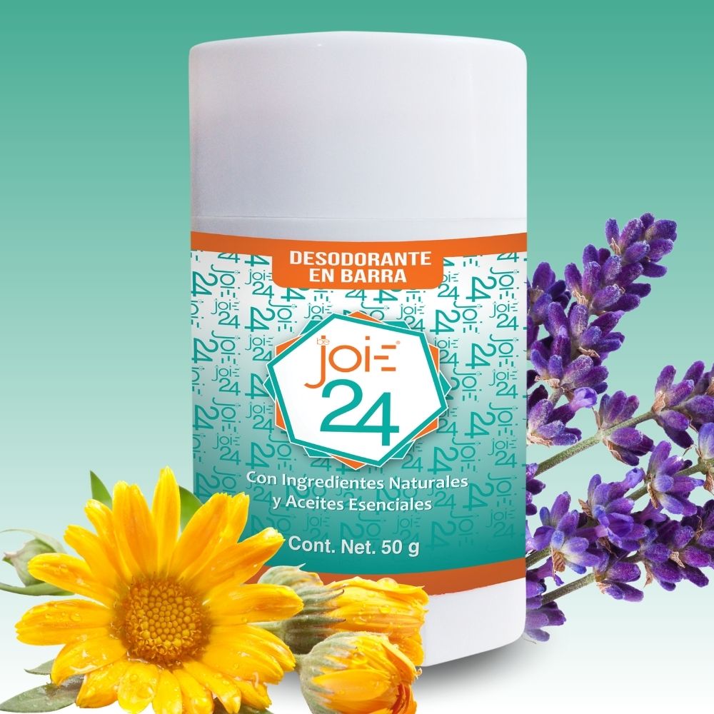 Joie 24 Desodorante Natural Unisex y Antibacterial en Barra