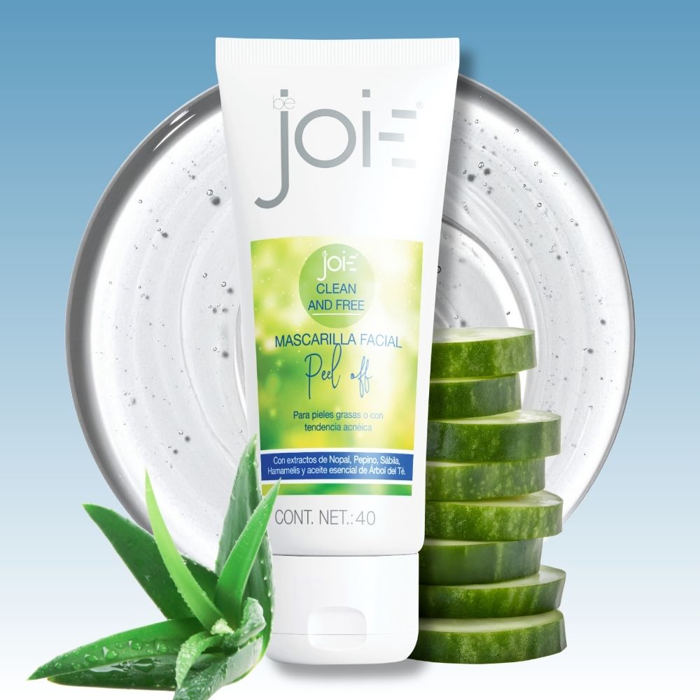 Clean and Free Mascarilla Facial Purificante Peel-Off para Piel Grasa y Acnéica
