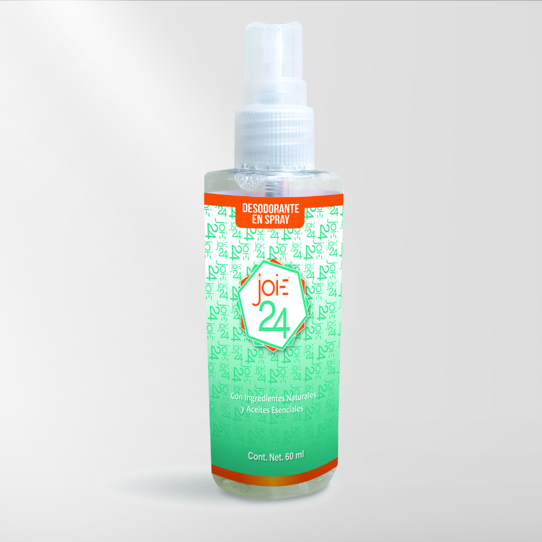 Joie 24 Desodorante Natural Unisex y Antibacterial en Spray