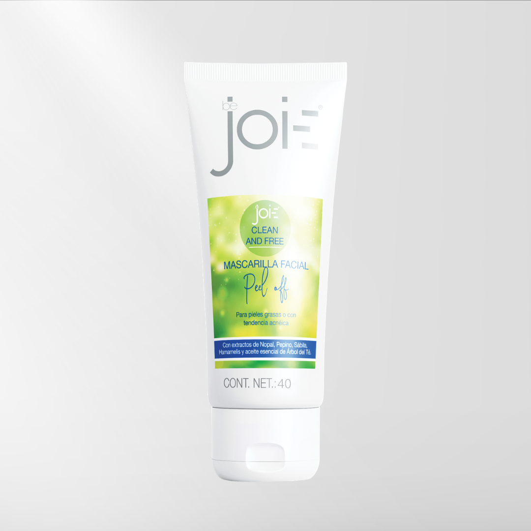 Clean and Free Mascarilla Facial Purificante Peel-Off para Piel Grasa y Acnéica